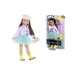 COROLLE SET SAPTAMANA MODEI LA MILANO PAPUSA LUNA 28CM - Img 2