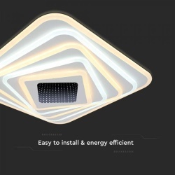 CORP ILUMINAT DECORATIV DIMABIL 150W 3000K + 6000K - ALB - Img 5