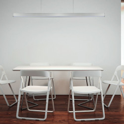 Corp iluminat led liniar 120cm 40w 4000k alb neutru - alb - Img 5