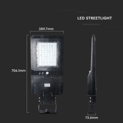 CORP ILUMINAT STRADAL LED SOLAR 40W 4000K ALB NEUTRU - Img 17