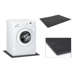 Covor anti-vibratii pentru masina de spalat sau uscator rufe, 6 mm, culoare neagra