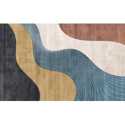 Covor printat, FLOW 160x230 - Img 2