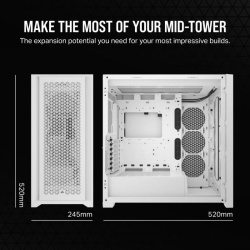 Cr case 5000d core airflow mid-tower atx - Img 7