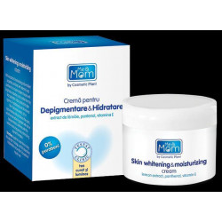 Crema pentru depigmentare si hidratare 50ml me&mom cosmetic plant