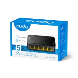 CUDY 5-Port 10/100 Mbps Desktop Switch - Img 4