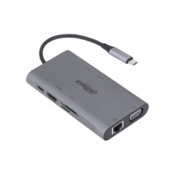 DAHUA 9 IN 1 TYPE-C TO HDMI, USB,VGA,TF - Img 2