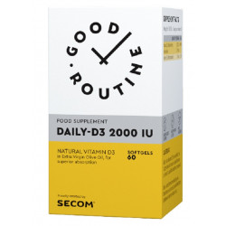 DAILY-D3 2000IU 60cps moi SECOM