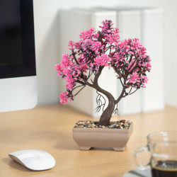 Decor plante artificiale - bonsai - 18 x 24 cm - 4 tipuri - Img 2