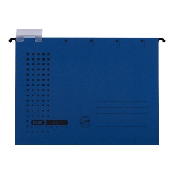 DOSAR SUSPENDAT SIMPLU ELBA ULTIMATE A4, CARTON 240G/MP, BLUE ANGEL, CAPACITATE 330 FILE, CULOARE ALBASTRU INCHIS