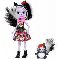 Enchantimals papusi cu animalute sage skunk & caper - Img 2