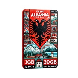 eSIM Albania 10GB 30Days Economy