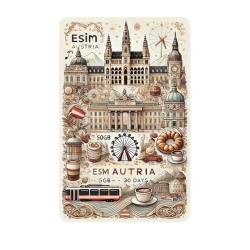eSIM Austria 50GB 30Days Standard