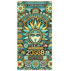 eSIM Bahamas, 20GB, 30 Days, Standard