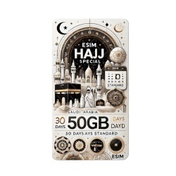 eSIM Hajj Special ARABIA 50GB 30Days Standard