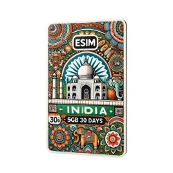 eSIM India 5GB 30Days Economy
