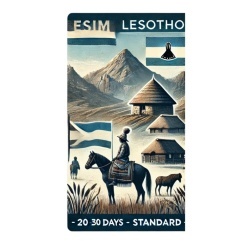 eSIM Lesotho, 20GB, 30 Days, Standard