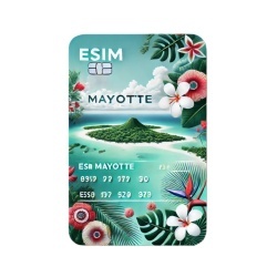 eSIM Mayotte 50GB 30Days Standard