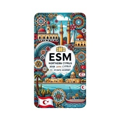 eSIM Northern Cyprus 50GB 30Days Standard