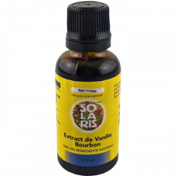 EXTRACT DE VANILIE BOURBON 30ml SOLARIS