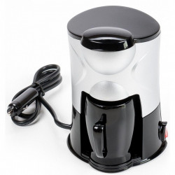 Filtru de cafea pentru autoturism, VAN, camion, alimentare 24V, 170W, 150ml - Img 3