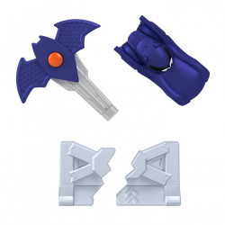 FISHER PRICE BATWHEELS MASINUTA ALBASTRA SCARA 1:55 - Img 5
