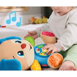 FISHER PRICE CATEL INTERACTIV CU URECHI ALBASTRE RADE SI INVATA - Img 4