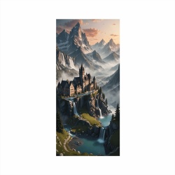 Folie imprimata color pentru decor Frigider, dimensiune 200 x 90cm, model: AVX-FR16 - Img 2