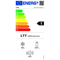FRIGIDER CU DOUA USI FRAM FDD-VRL212RDE+ - Img 3