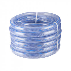 FURTUN TRANSPARENT CU INSERTIE / 50M - 3/4"