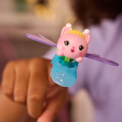 GABBYS DOLLHOUSE FAIRYLANDIA INEL DE ZANA CU FIGURINA KITTY FAIRY - Img 4
