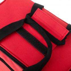 Geanta termoizolanta pentru picnic sau plaja, capacitate 16l, culoare Rosie - Img 9