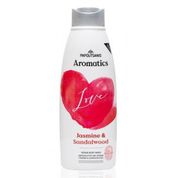 Gel dus 100% vegan love+jasmine&sandalwood 600ml