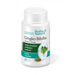 GINKGO BILOBA 60mg 30cps ROTTA NATURA