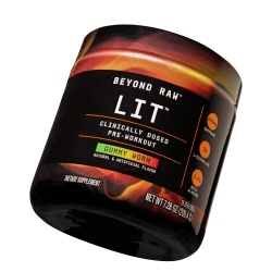 Gnc Beyond Raw Lit Pre Workout Cu Aroma De Gummy Worm, 211 G - Img 2