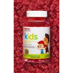 Gnc Milestones Kids Multivitamin Gummy, Multivitamine Pentru Copii 2-12 Ani Cu Aroma De Fructe De Padure, 120 Jeleuri - Img 7