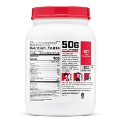 Gnc Pro Performance Weight Gainer, Formula Proteica Pentru Crestere In Greutate Cu Aroma De Capsuni, Testata Antidoping, 922.5g - Img 2