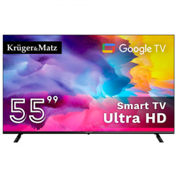 GOOGLE SMART TV 55 INCH 141CM ULTRAHD 4K KRUGER&MATZ - Img 1
