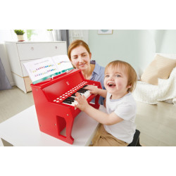 Hape pian electronic rosu cu lumini - Img 5
