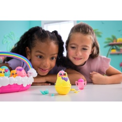 HATCHIMALS ALIVE NEON RAINBOW SET COSULET DE OUA - Img 8