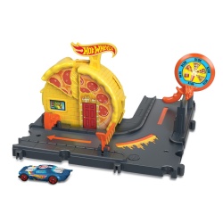 HOT WHEELS CITY EXPLORER SPEEDY PIZZA PICK UP - Img 2