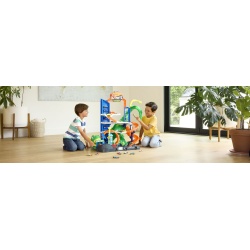 HOT WHEELS CITY SET DE JOACA GARAJ T REX SUPREM CU 2 MASINUTE INCLUSE - Img 5