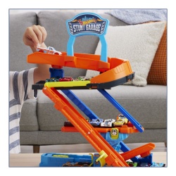 HOT WHEELS CITY TRANSFORMAREA GARAJULUI DE CASCADORII CU MASINUTA INCLUSA - Img 8