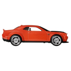 HOT WHEELS MASINUTA METALICA CU SISTEM PULL BACK DODGE CHALLENGER R/T SCAT PACK FACTORY FRESH SCARA 1 LA 43 - Img 5