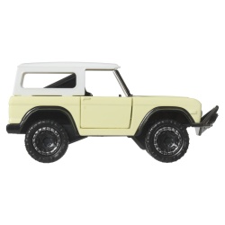 HOT WHEELS MASINUTA METALICA CU SISTEM PULL BACK FORD BRONCO 1966 FACTORY FRESH SCARA 1 LA 43 - Img 3
