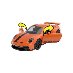 HOT WHEELS MASINUTA METALICA CU SISTEM PULL BACK PORSCHE 911 GT3 SCARA 1:43 - Img 2