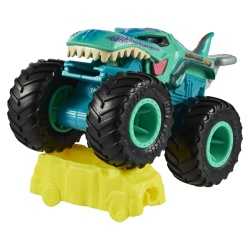 HOT WHEELS MONSTER TRUCK ATTACK PACK CAMION MEGA WREX SCARA 1 LA 64 - Img 4