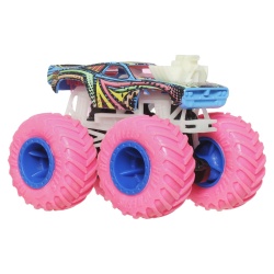 HOT WHEELS MONSTER TRUCK GLOW IN THE DARK MASINUTA RODGER DODGER SCARA 1 LA 64 - Img 2