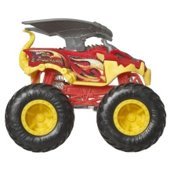 HOT WHEELS MONSTER TRUCK MASINUTA DRAGONIZER SCARA 1 LA 64 - Img 5