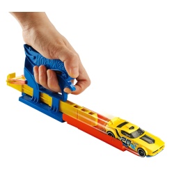 HOT WHEELS SET LANSATOR PORTABIL ALBASTRU SI MASINUTA - Img 3