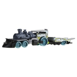 HOT WHEELS TRACK FLEET CAMION FLOTA NITRO RAIL SCARA 1 LA 64 - Img 5